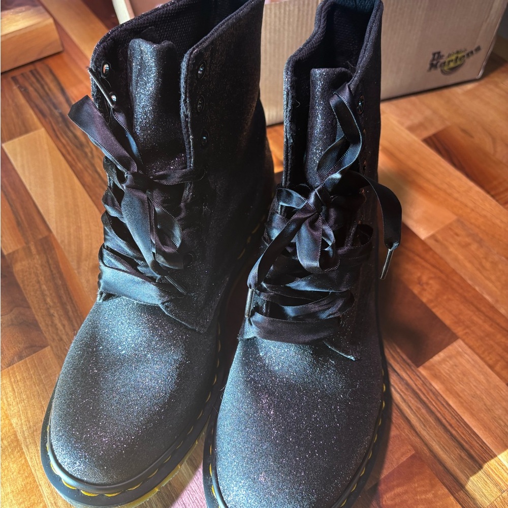 Dr. Martens 1460 Pascal Black Lace-Up Boots
